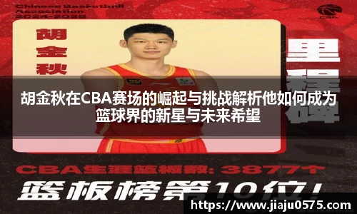 胡金秋在CBA赛场的崛起与挑战解析他如何成为篮球界的新星与未来希望